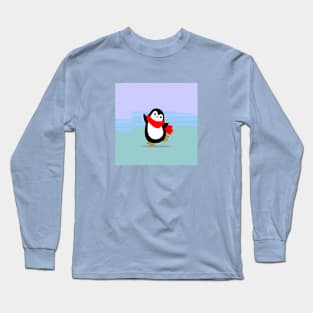 Happy Penguin Long Sleeve T-Shirt